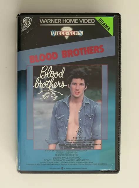 Blood Brothers Bloodbrothers Vhs Warner Bros Video Big Box Ex