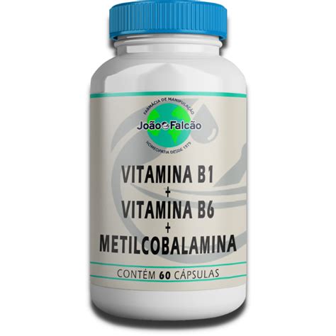 Vitamina B1 100Mg Vitamina B6 100Mg Metilcobalamina 5 000Mcg 60