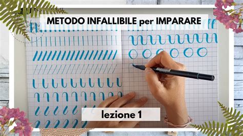 Corso Calligrafia Per Principianti Lez Tutorial Italiano