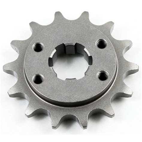 Custom Motorcycle Steel 14 15T Front Sprocket For Honda Road Bike