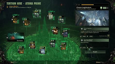 Warhammer 40K Darktide All Mission Types Guide