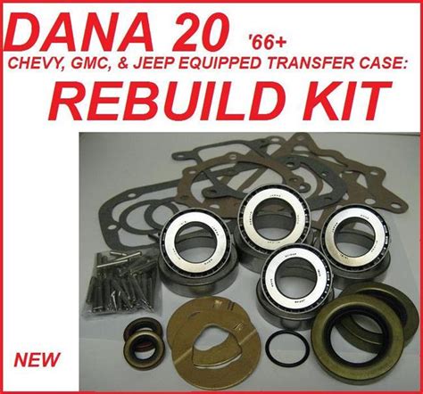 Dana 20 Transfer Case Rebuld Kit Fits Chevy Gmc International And Jeep