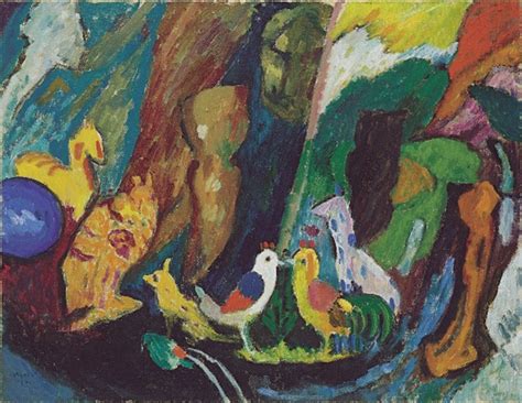 Stilleben mit Vögeln von Gabriele Münter auf artnet