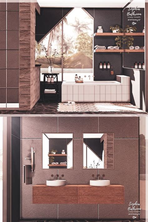 The Sims 4 CC Bathroom. Custom Content was used. Download on The Sims ...