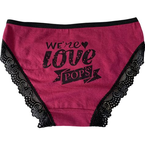 Women Bikini Panties Brief Floral Lace Cotton Underwear Size M L Xl