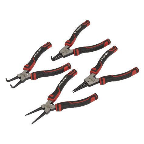 Circlip Pliers Set 180mm 4pc - Huttie