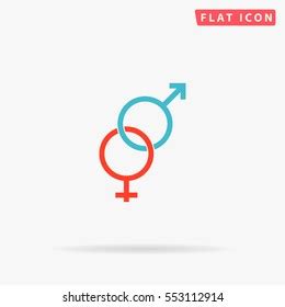 Twisted Male Female Sex Symbol White 스톡 일러스트 458184151 Shutterstock