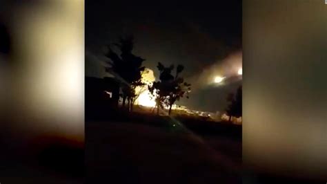 Dramático Video Muestra La Salida De Cohetes De Hezbollah Desde El Líbano Hacia El Ejército De