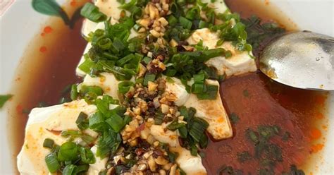 Resep Steam Tofu With Soy Garlic Sauce Oleh Amelia Cookpad