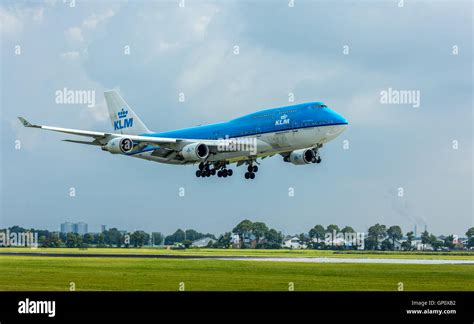 Polderbaan Schiphol Airport The Netherlands August Klm Air