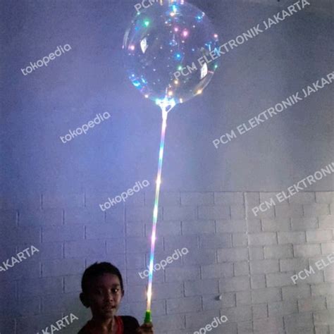 Jual Balon Led Lampu Merah Kelap Kelip Rgb Lengkap Bobo Tumblr Mode