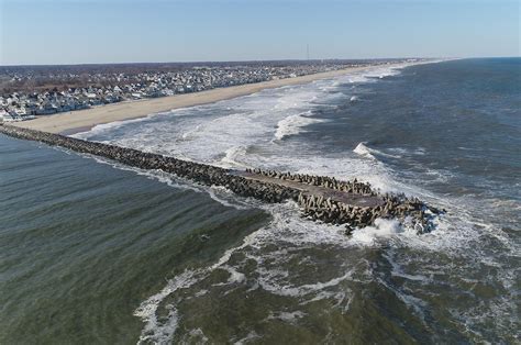 Manasquan from Above : surfing