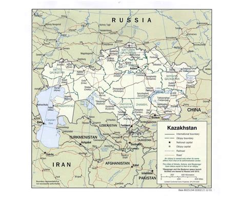 Kazakh Steppe Map