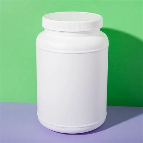 HDPE Plastic Protein Powder Jar 2500ML UKPACK