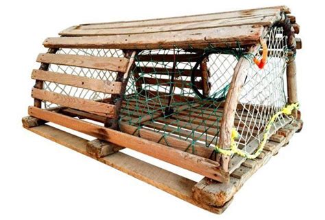 Maine Wooden Lobster Trap Lobster Trap Shipping Container House Wooden