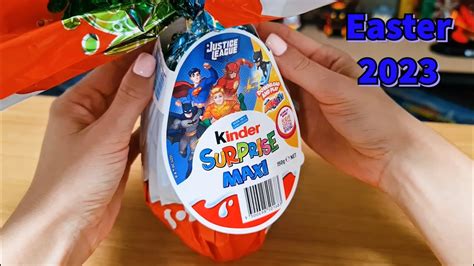 Kinder Surprise Easter MAXI 2023 Justice League 150g Kinder Surprise