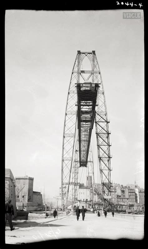 Pont Transbordeur De Marseille 1910 Vergue