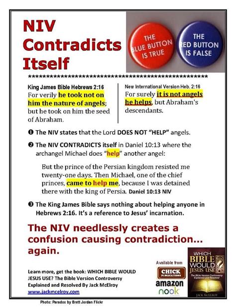 Pin By Corena On King James Bible Vs New International Version Bible