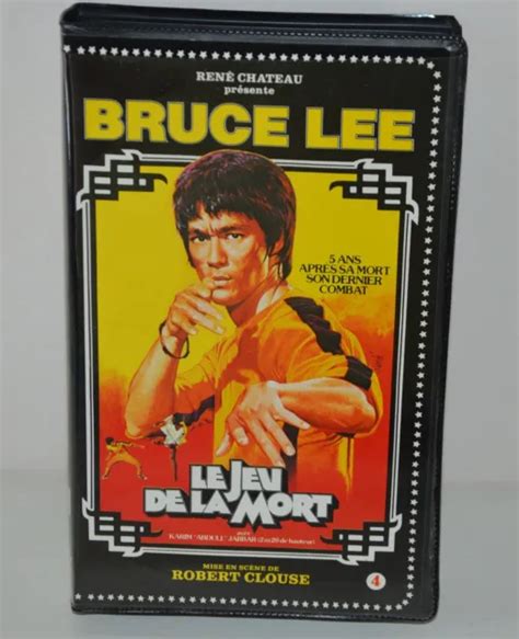 Rare Cassette K Vid O Vhs Bruce Lee Le Jeu De La Mort Rene Chateau