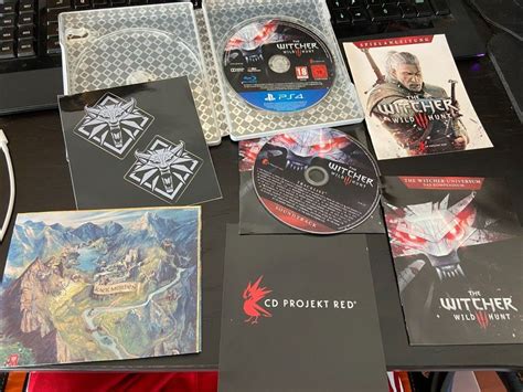 Ps The Witcher Wild Hunt Steelbook Edition Soundtrack Map Kaufen