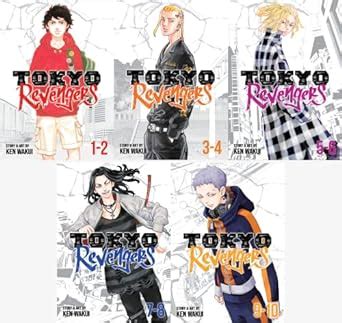 Tokyo Revengers Omnibus Vol Bundle Set Book Collection Ken