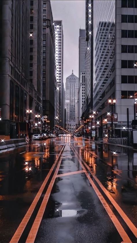 Rainy City Wallpaper For Mobile - The Potrait