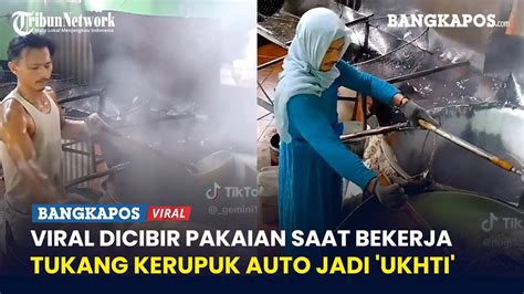 Viral Aksi Tukang Kerupuk Dicibir Gegara Pakaian Saat Bekerja Hingga