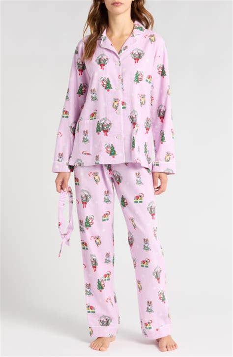 Womens Flannel Pajamas And Robes Nordstrom