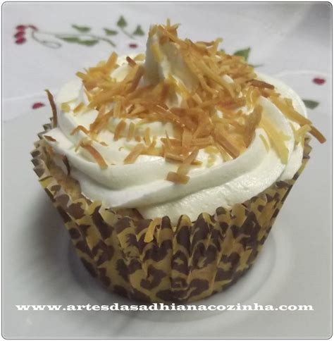 Cupcake De Coco Recheio De Beijinho Artes Da Sadhia Na Cozinha