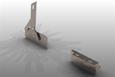 hinge mechanism left 01 - STEP / IGES, Other - 3D CAD model - GrabCAD