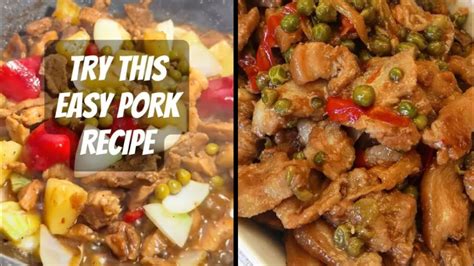 Pork Igado No Liver Recipe How To Cook Pork Igado Panlasang Pinoy Youtube