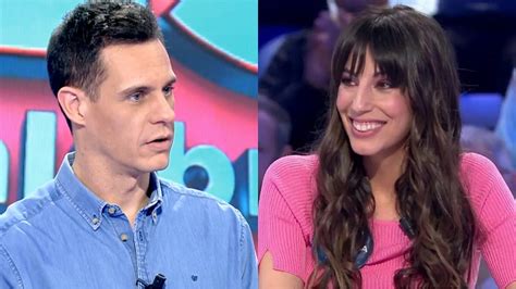 A Almudena Cid le preguntan por la paternidad de Christian Gálvez y su