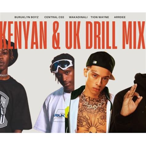 KENYA VS UK DRILL HIPHOP MIX CENTRAL CEE WAKADINALI ARRDEE