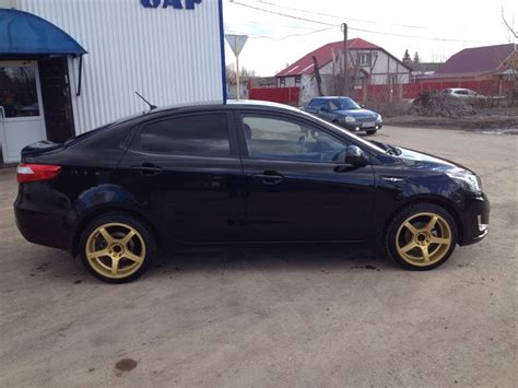 Ну вот и золото) — KIA Rio (3G), 1,6 л, 2014 года | колёсные диски | DRIVE2