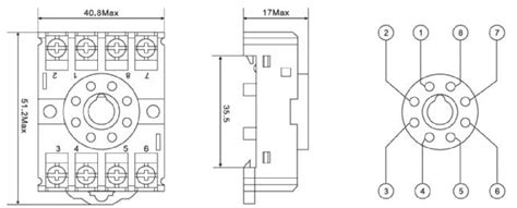 China 8 Pin Relay Socket Manufacturers and Suppliers - Factory ...