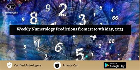 Weekly Numerology Predictions From 1st To 7th May 2023 Monkvyasa