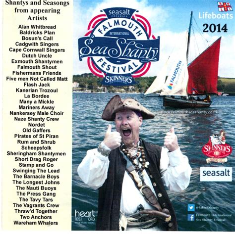 Falmouth International Sea Shanty Festival Cd The Cornish Store