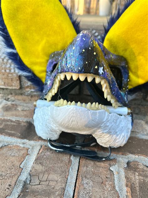 Partially Furred Hq Therizinosaurus Fursuit Mask Nub Tail Etsy