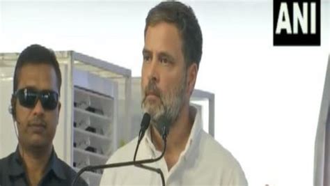 Agency News Rahul Gandhi Attacks Pm Narendra Modi Over Caste Census