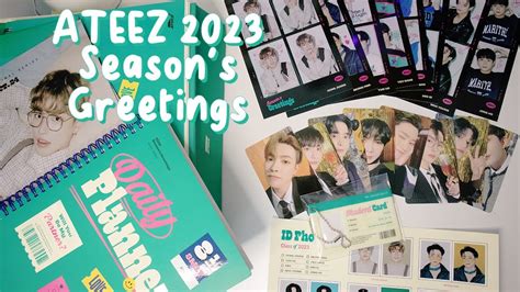 Ateez Season S Greetings Unboxing Youtube