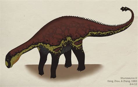 Shunosaurus Pictures & Facts - The Dinosaur Database