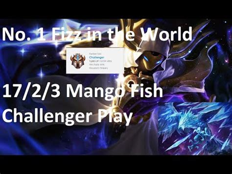 Kassadin Vs Anivia 17 2 3 Mango Fish Challenger Play English Subtitles