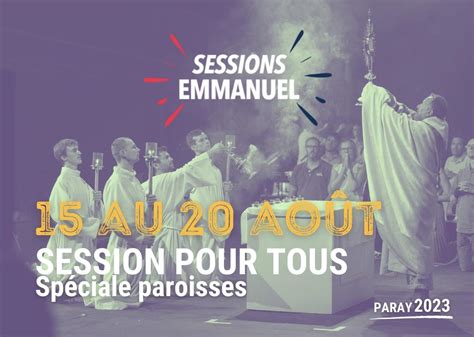 Session D T Paray Le Monial Transformez Votre Paroisse