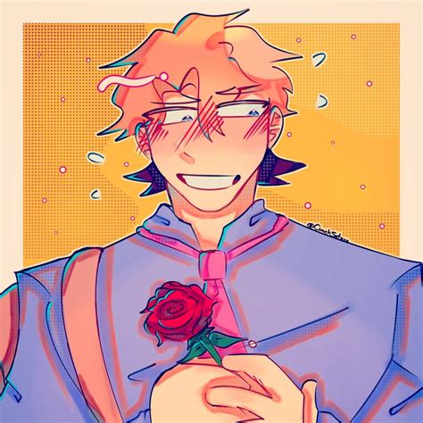 A Rose To You || Senpai FNF fanart by CoachSatann on DeviantArt