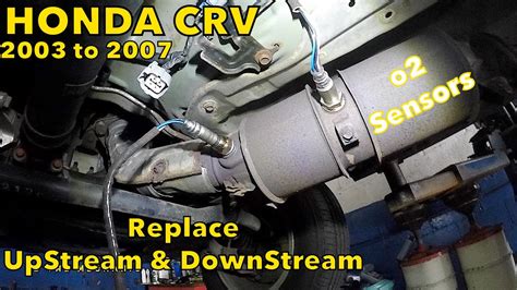 Replacing Oxygen Sensor 2002 Honda Crv 2pcs Upstream Downs