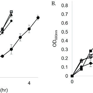 E. coli culture growth rates in bacteriological and cell culture media ...