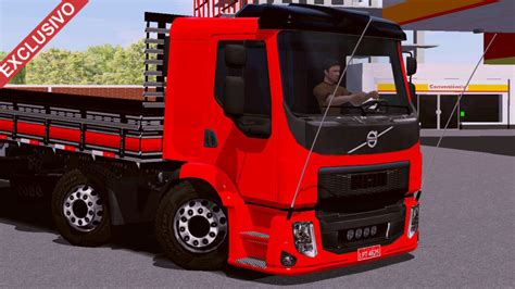 Skin Volvo VM Vermelho QUALIFICADO EXCLUSIVO Skins Games Truck