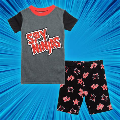 Spy Ninjas Short Sleeve Pyjamas Spyninjasstoreuk