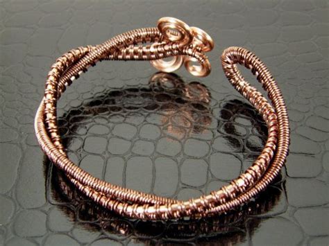 Sale Clearance Wire Wrapped Copper Bracelet Handmade Copper Bracelet