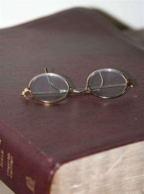 Doll Glasses Gold Tone Wire Rimmed Glasses For Dolls Very Etsy Wire Rimmed Glasses Glasses